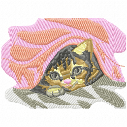 Cats Embroidery Design 2 Cats Embroidery Design 2